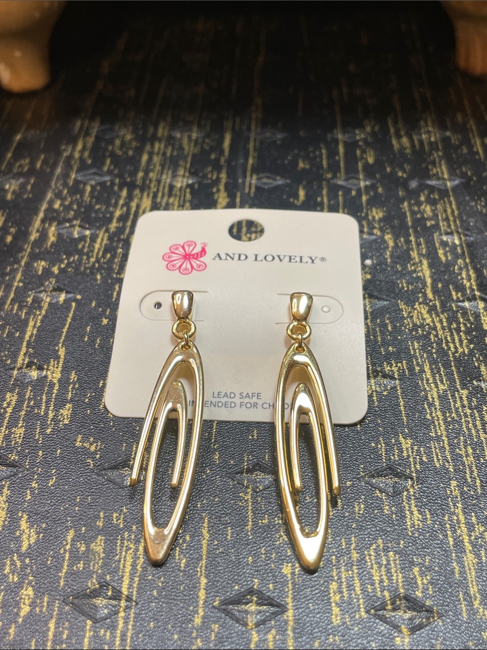 Gold Dangle Earrings